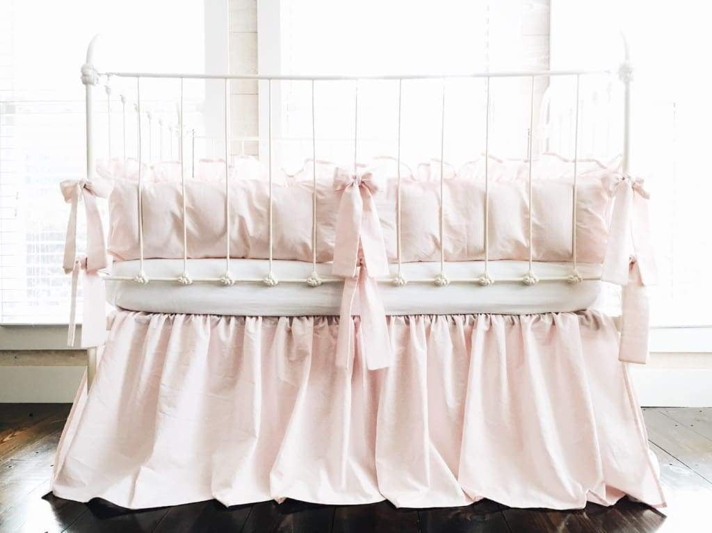 Pink fitted clearance crib sheet