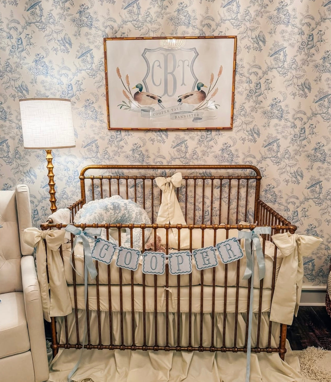 Why Namesake Iron Cribs Paired with High Cotton Textile Bedding Create the Ultimate Elegant Nursery