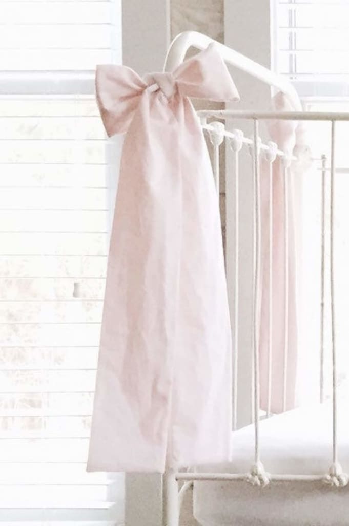 Large Crib Bows - High Cotton Textile