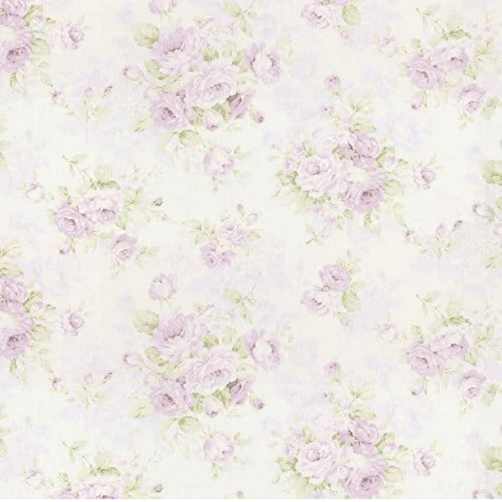 Shabby Chic Watercolor Floral Changing Pad Cover