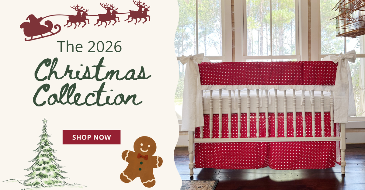 High Cotton Textile Christmas Crib Bedding Collection