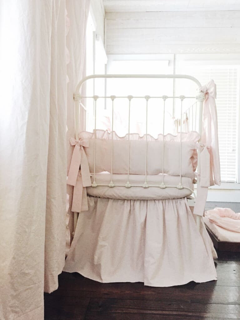 Baby Pink | Complete Crib Bedding Set