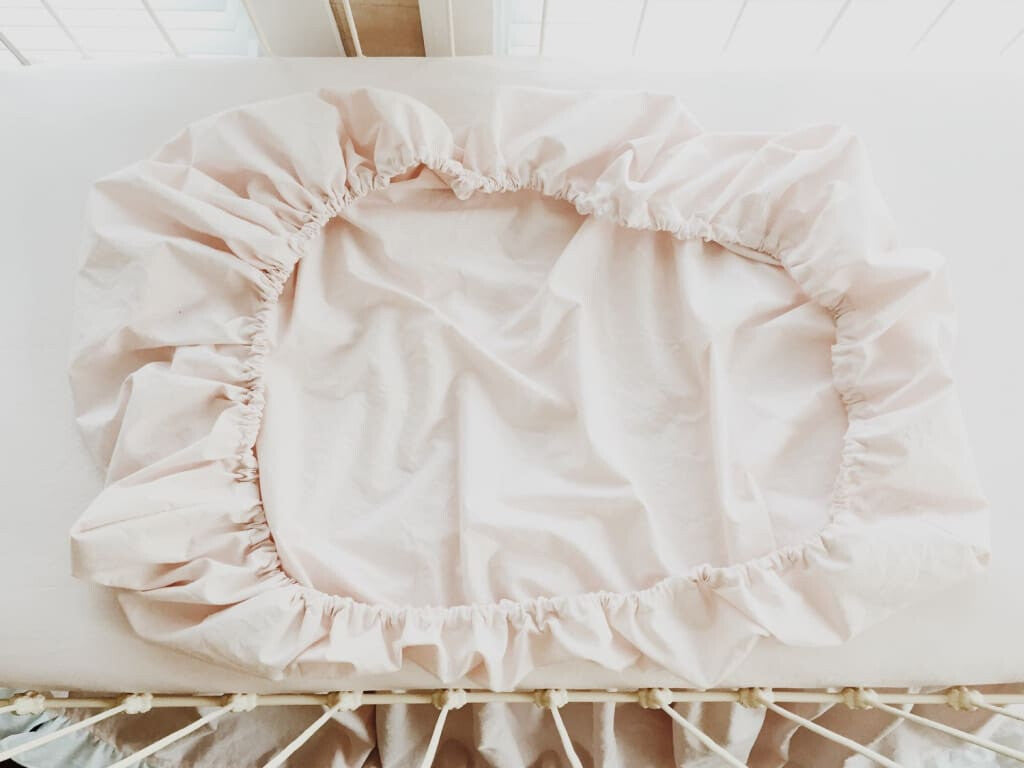 Baby Pink | Fitted Crib Sheet