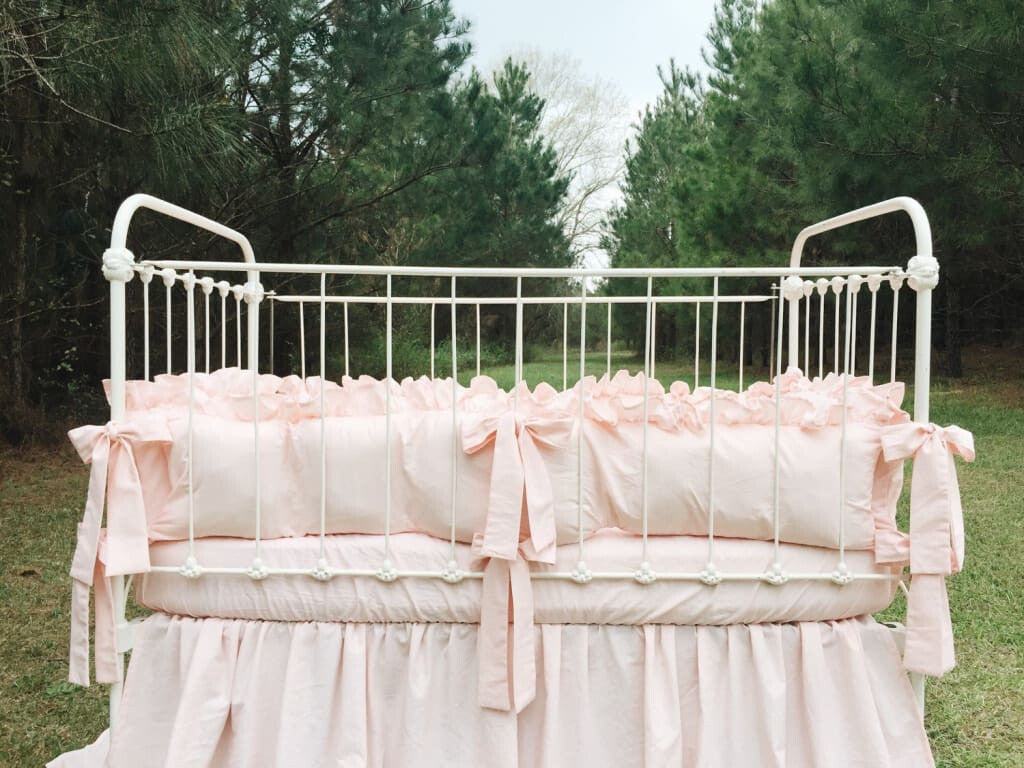 Ballet Slipper | Ruffled Crib Liners