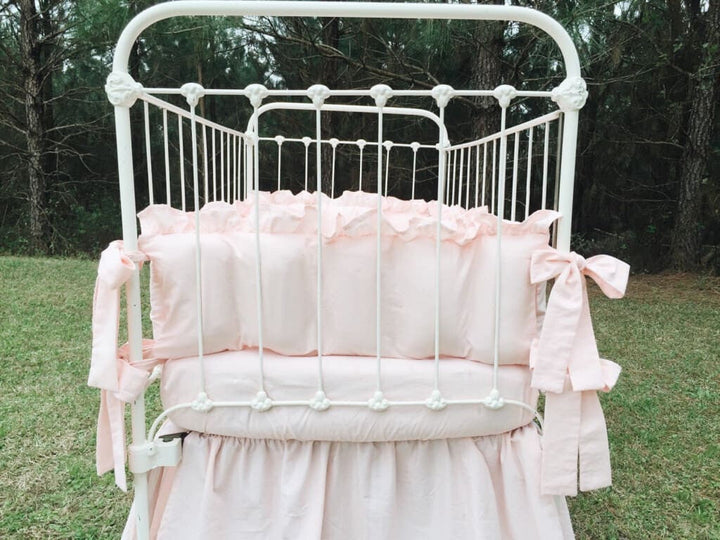 Ballet Slipper | Ruffled Crib Liners