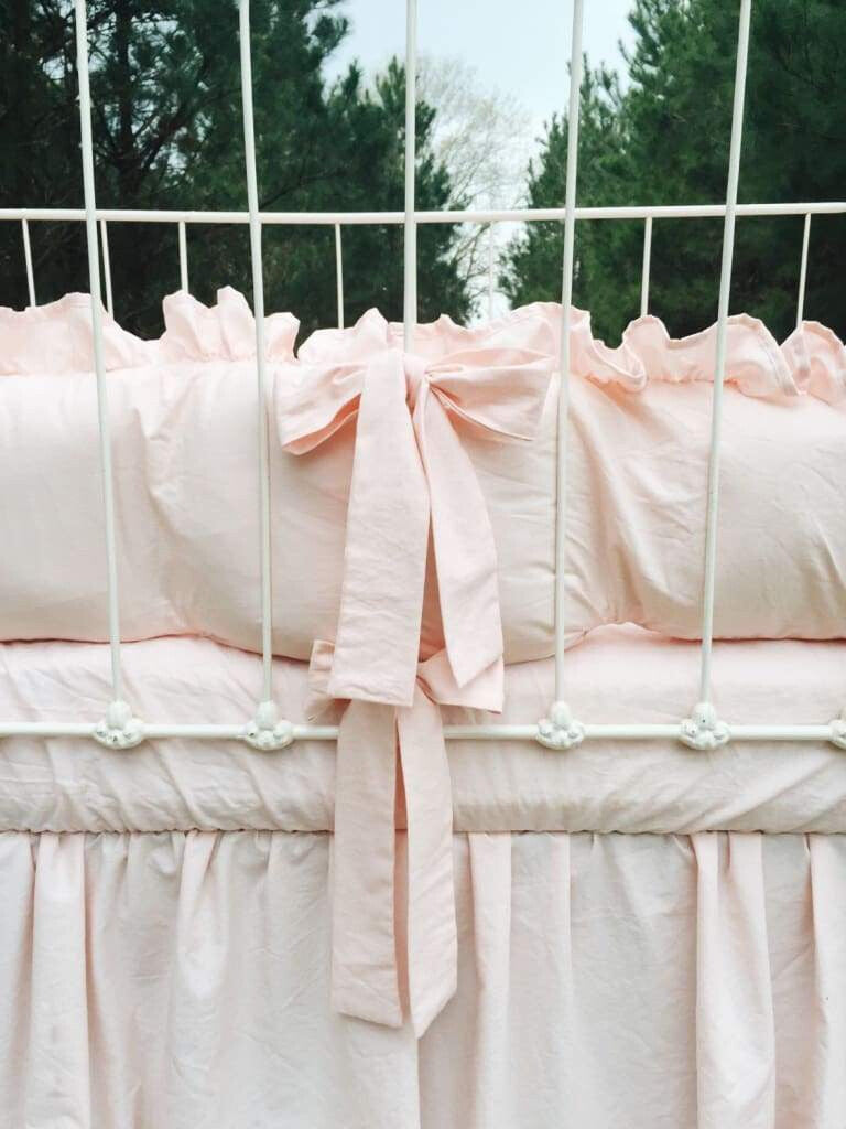 Ballet Slipper | Ruffled Crib Liners