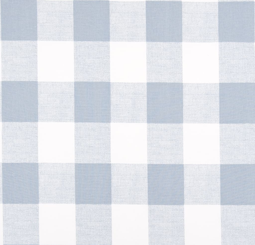 Blue Buffalo Check Fabric Swatches