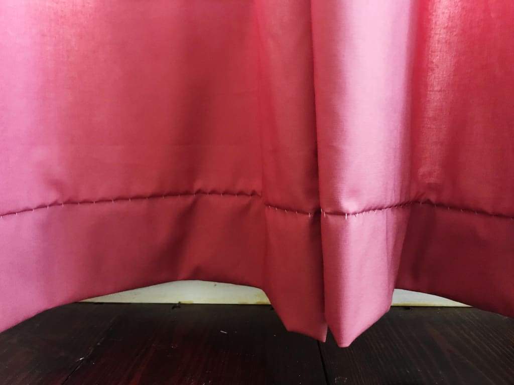Blush Pink Farmhouse Curtains handmade heirloom nursery - High Cotton Textile