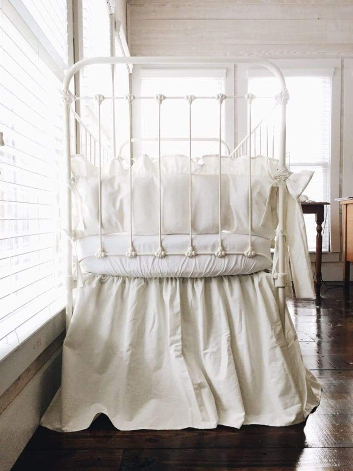 Porcelain | Farmhouse Crib Bedding Set