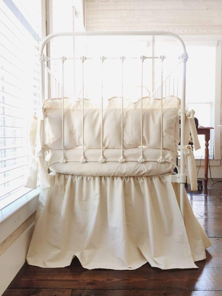 Natural | Farmhouse Crib Bedding Set