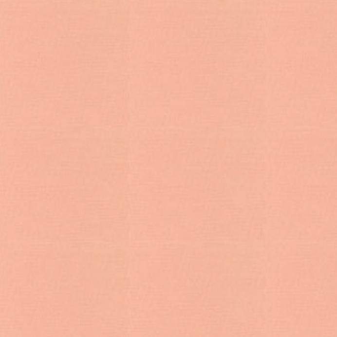 Peach washed cotton fabric swatch