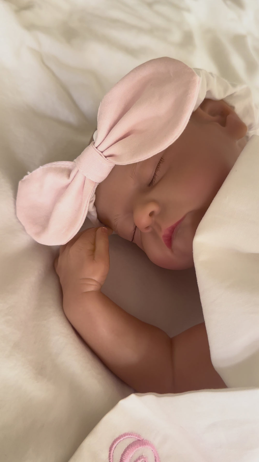 Personalized Newborn Photo Set | Ruffled Bloomers, Bow Sash & Headband