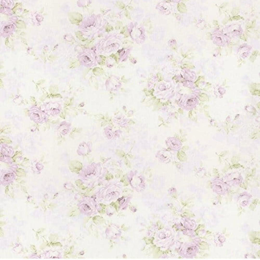 Shabby Chic Watercolor Floral Changing Pad Cover handmade heirloom nursery - High Cotton Textile
