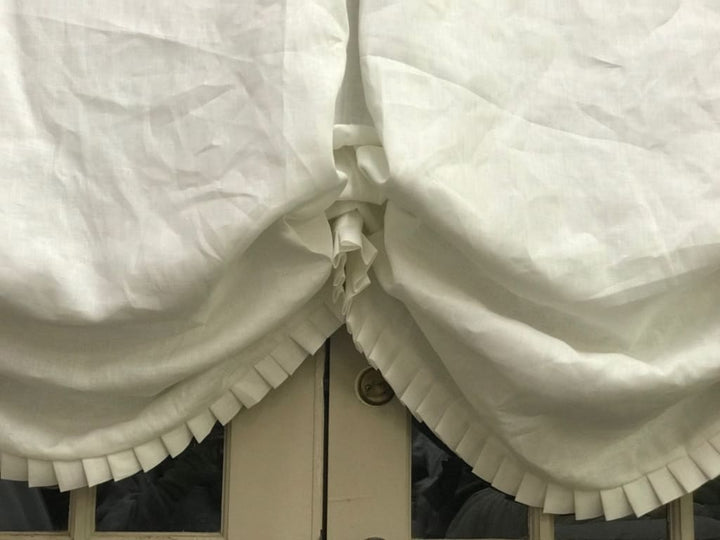 Tailored London Shade handmade heirloom nursery - High Cotton Textile