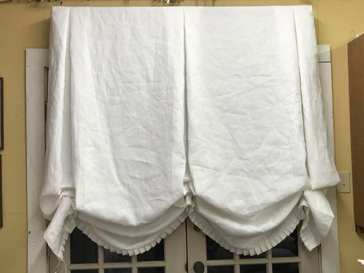 Tailored London Shade handmade heirloom nursery - High Cotton Textile