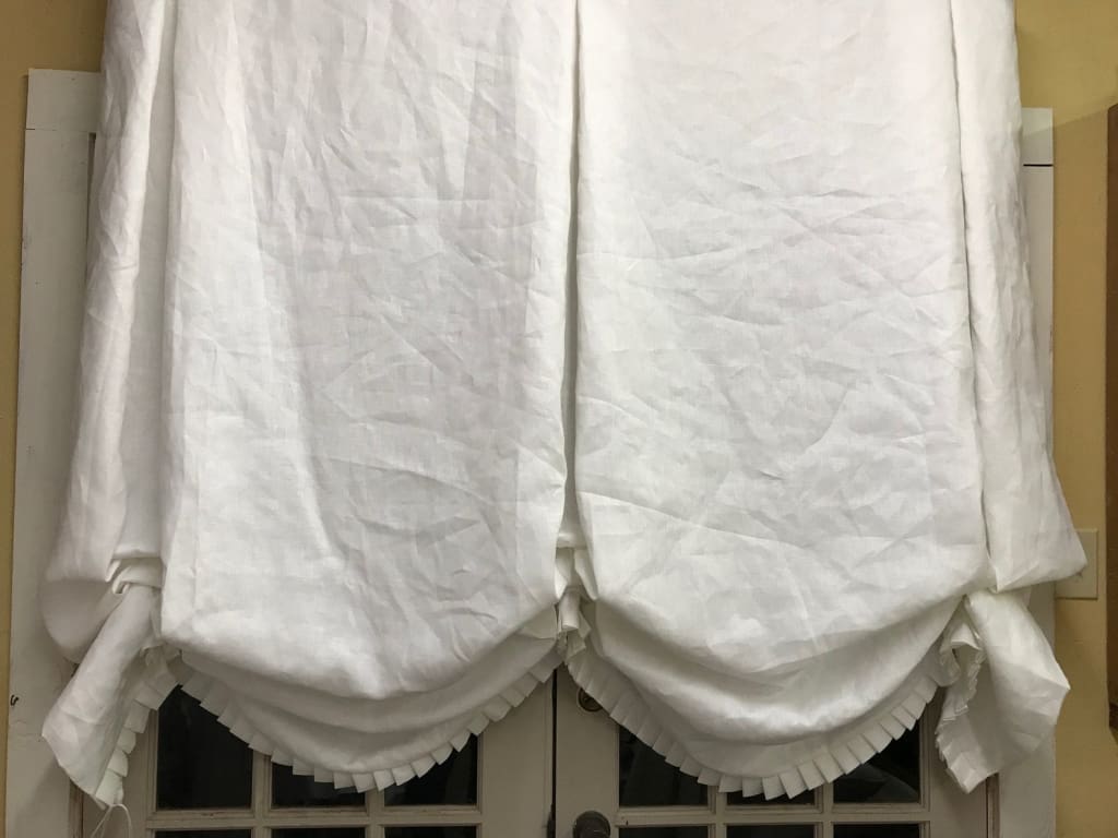 Tailored London Shade handmade heirloom nursery - High Cotton Textile
