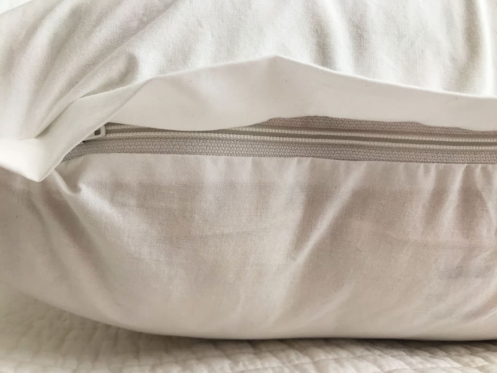 White 26x26 Tailored Euro Sham handmade heirloom nursery - High Cotton Textile