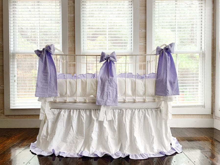 Large Crib Set Baby Girl Crib Bedding Sets | High Cotton Textile
