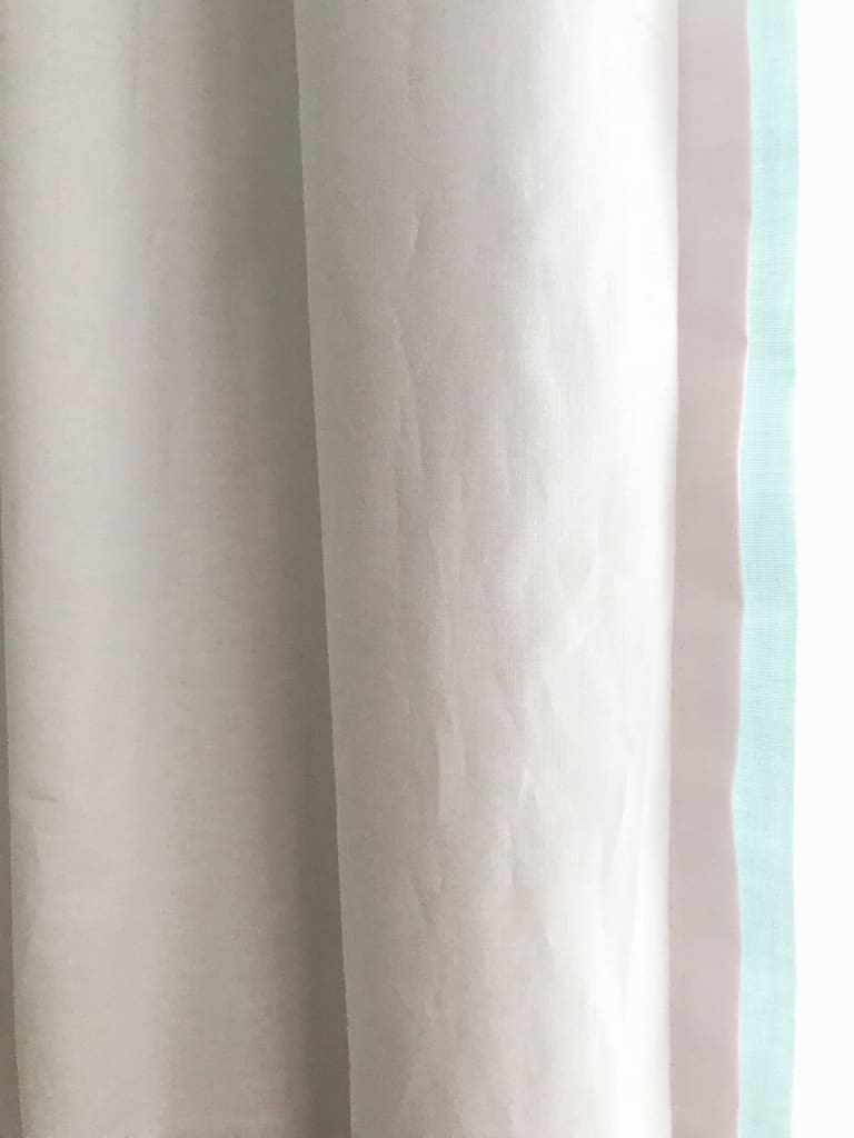White Blackout Nursery Curtains handmade heirloom nursery - High Cotton Textile