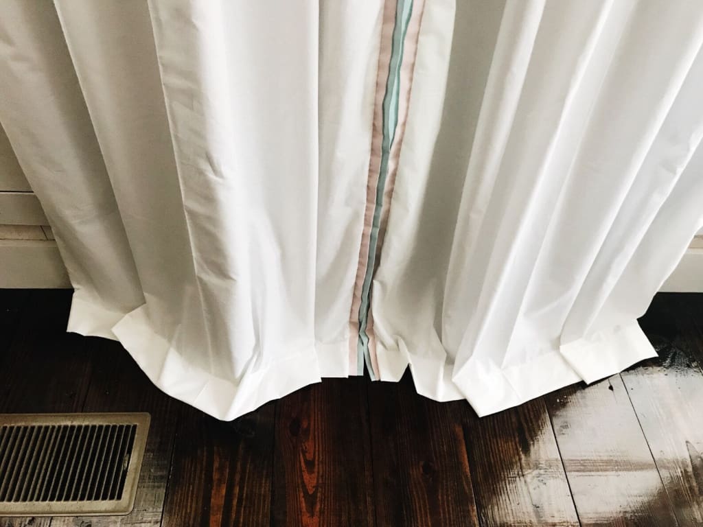 White Blackout Nursery Curtains handmade heirloom nursery - High Cotton Textile