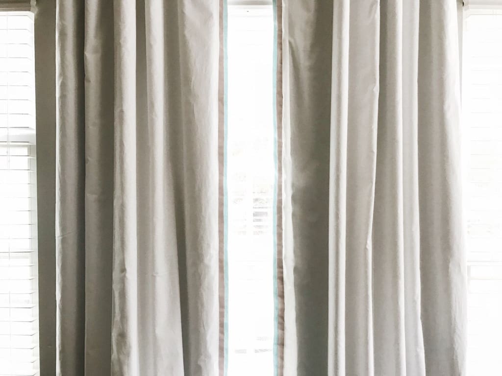 White Blackout Nursery Curtains handmade heirloom nursery - High Cotton Textile