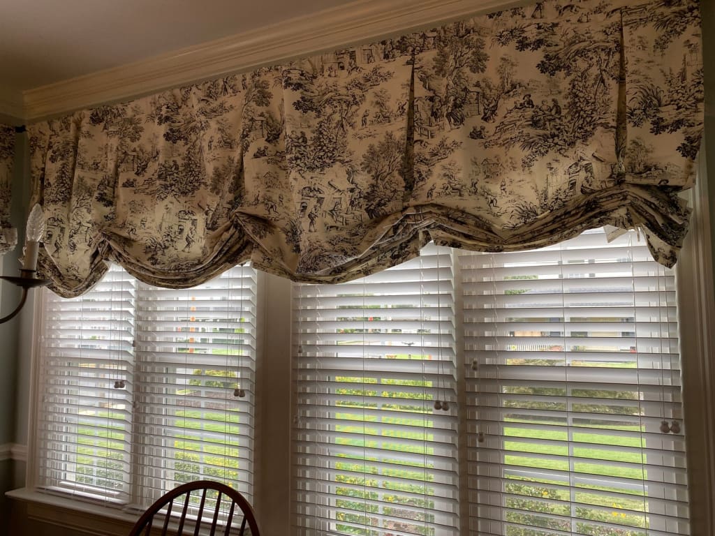 Wide Window London Shade handmade heirloom nursery - High Cotton Textile