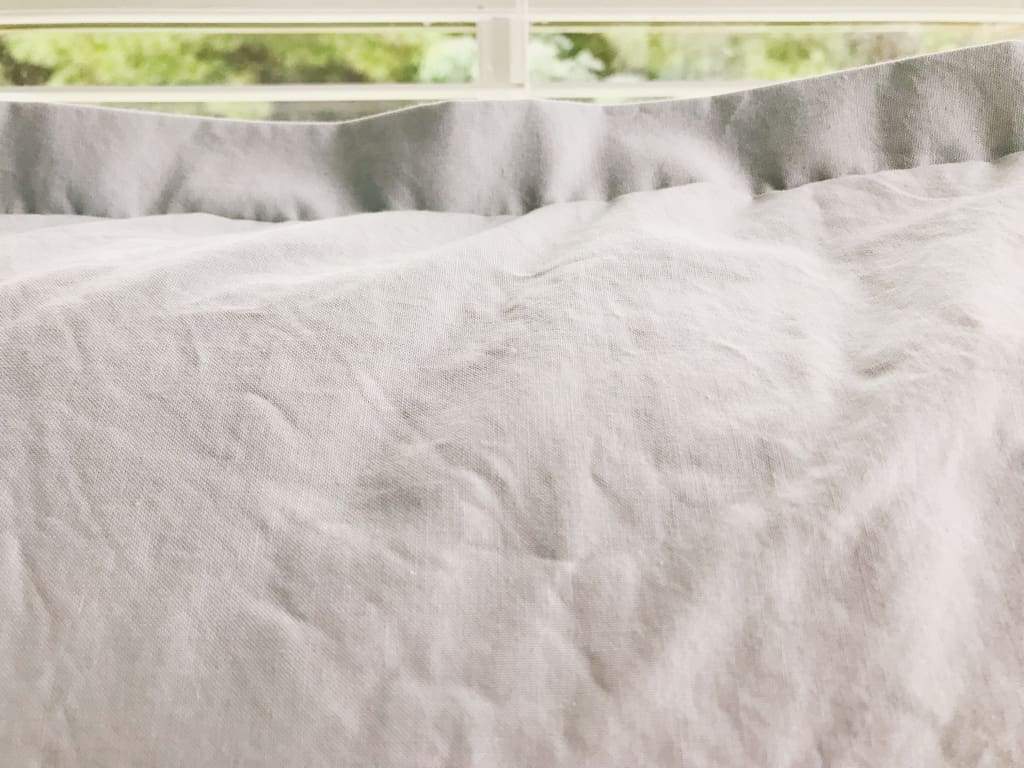 26x26 Tailored Euro Sham in 100% Cotton Zen Grey handmade heirloom nursery - High Cotton Textile