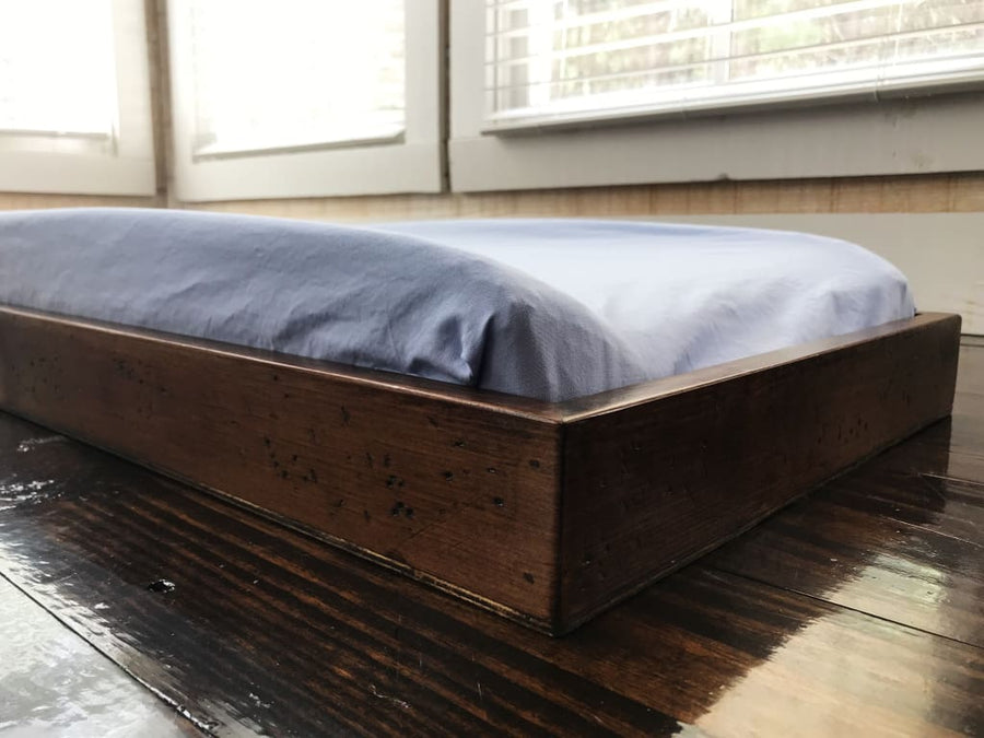 Baby Blue Changing Pad Cover High Cotton Textile