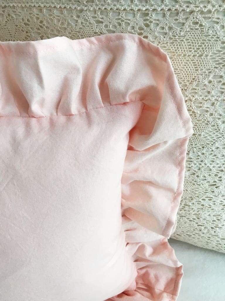 Ballet Slipper | Ruffled Crib Pillow