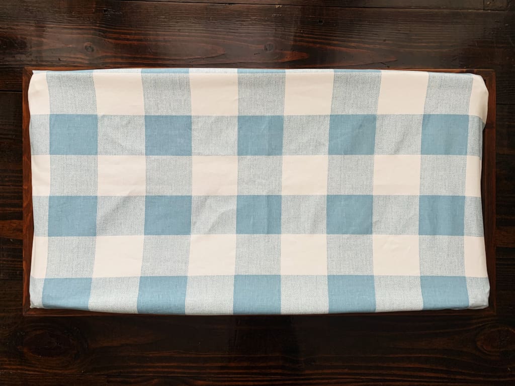 Blue Buffalo Check Changing Pad Cover