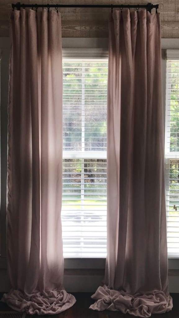 Custom Silk Velvet Drapes - hotsell Lined