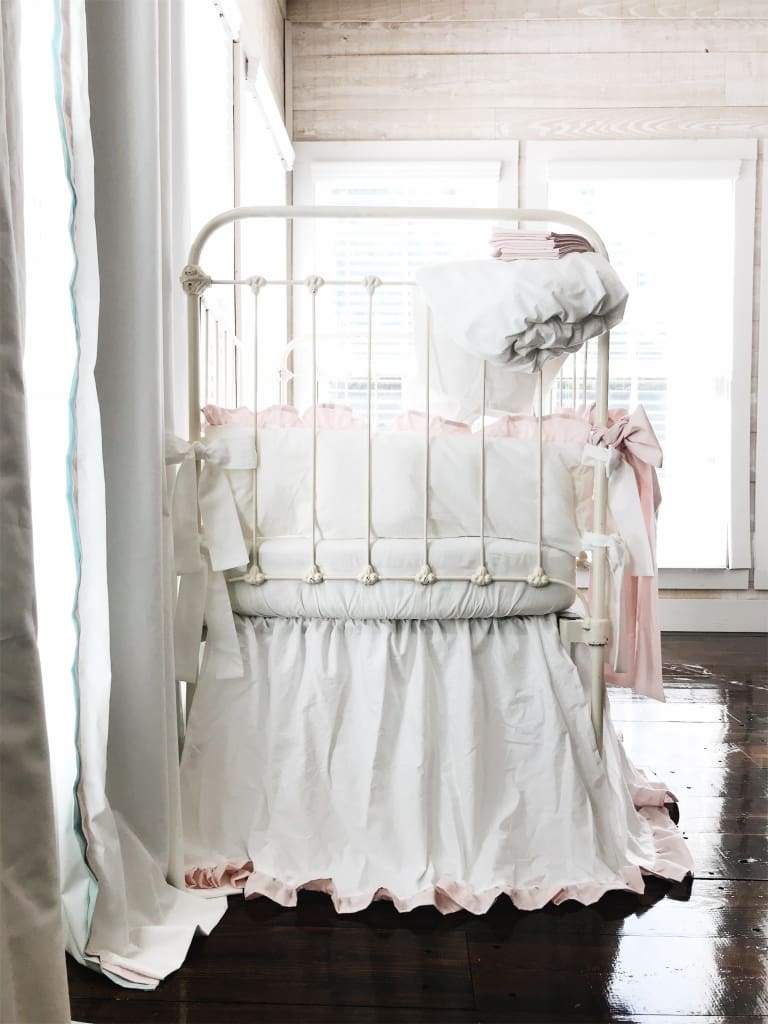 Boy and Girl Crib Bedding Sets for Twins Nursery High Cotton Textile