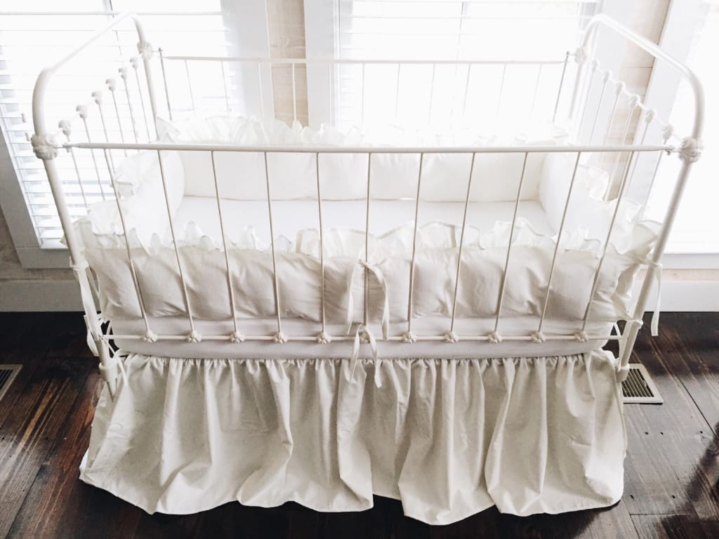 Porcelain | Farmhouse Crib Bedding Set