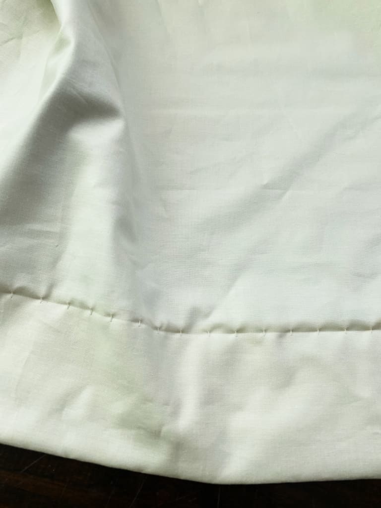 Euro Pleat Blackout Curtain Panels handmade heirloom nursery - High Cotton Textile