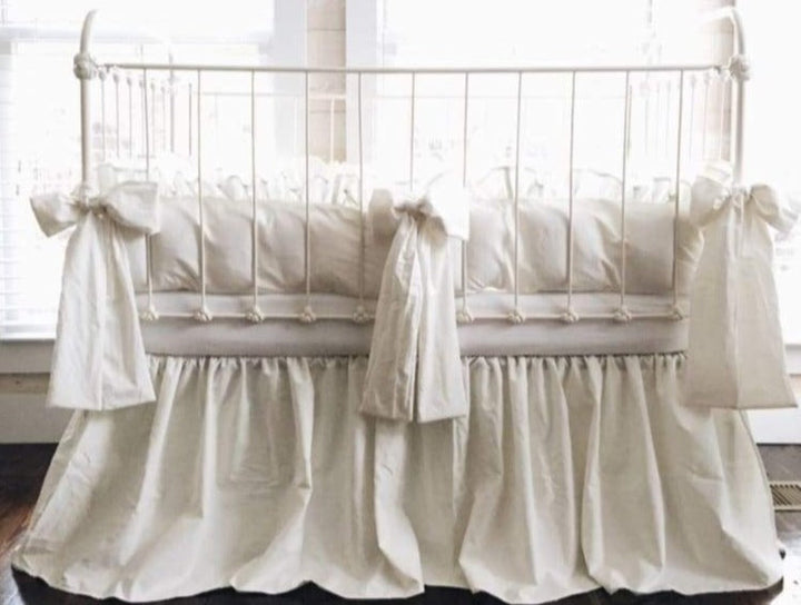 Porcelain | Farmhouse Crib Bedding Set