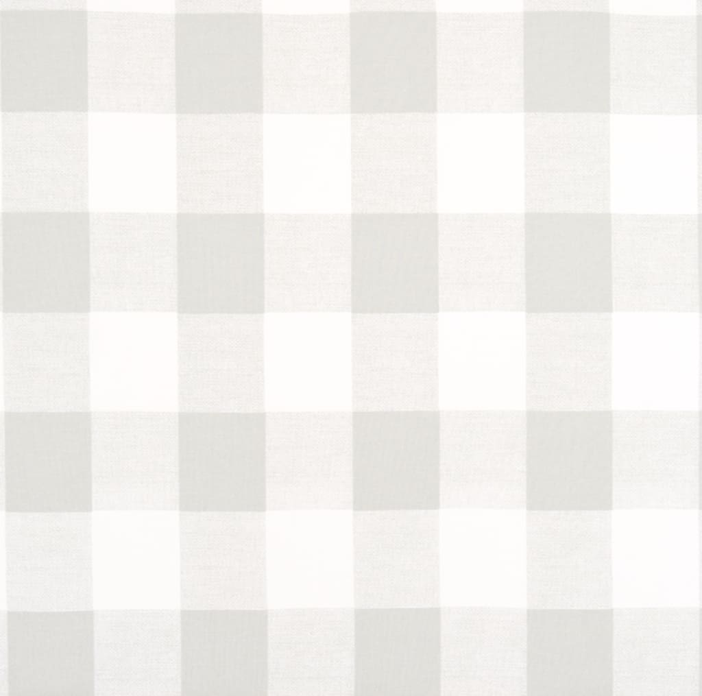 Grey Buffalo Check Fabric Swatches handmade heirloom nursery - High Cotton Textile
