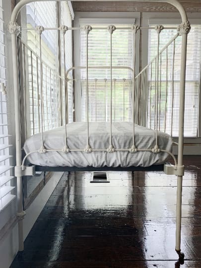 Grey Buffalo Check Fitted Crib Sheet handmade heirloom nursery - High Cotton Textile