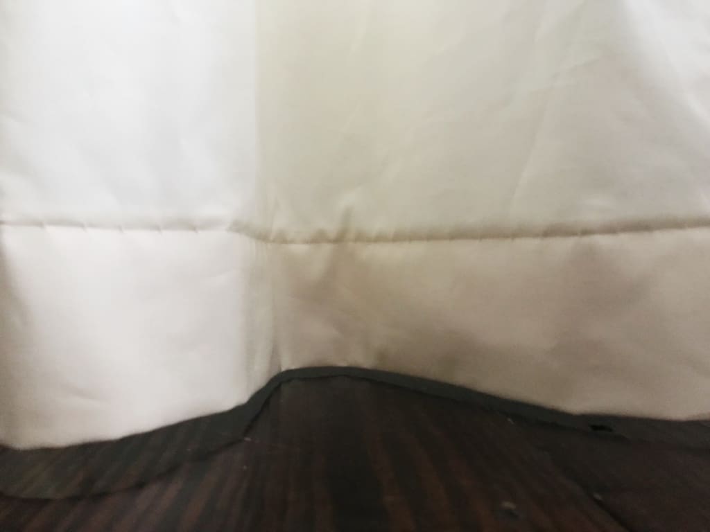 Ivory Farmhouse Curtains handmade heirloom nursery - High Cotton Textile