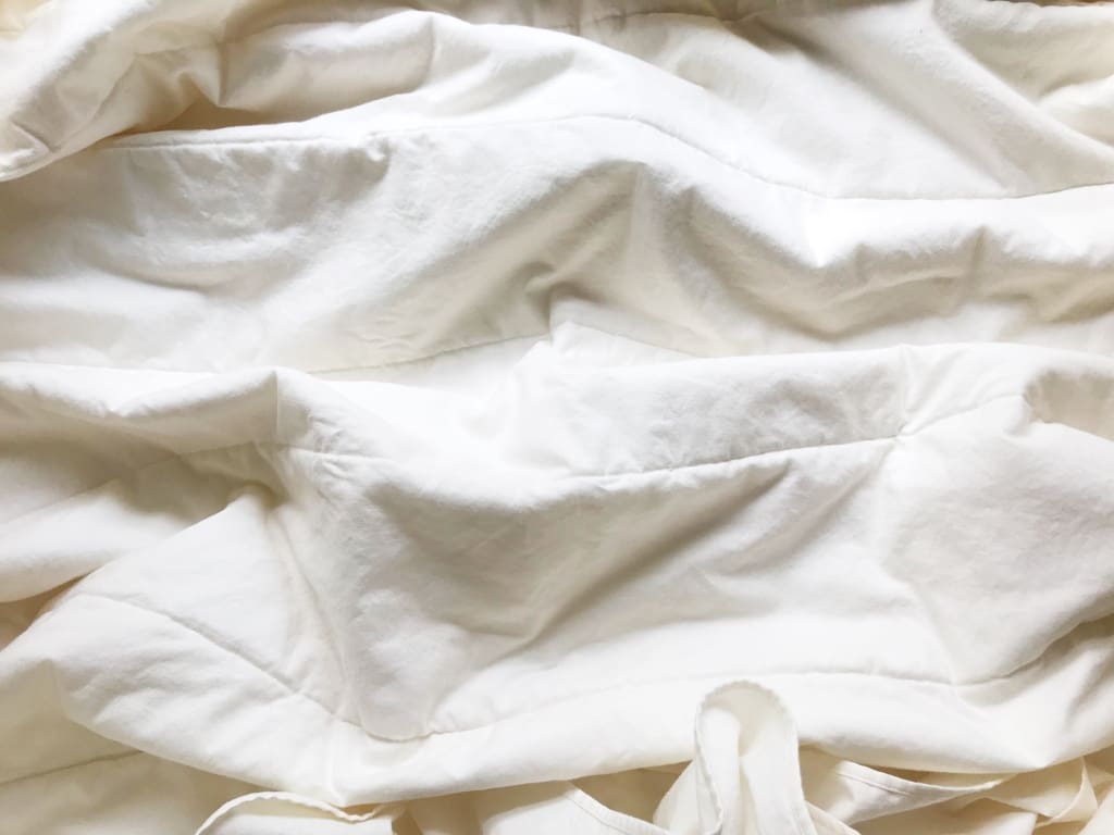 Ivory Ruffled Handmade Baby Quilt handmade heirloom nursery - High Cotton Textile
