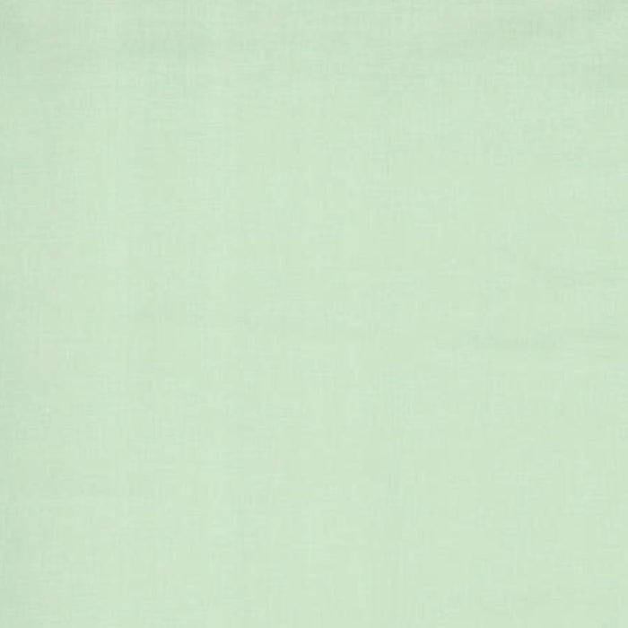 Mint washed cotton fabric swatch