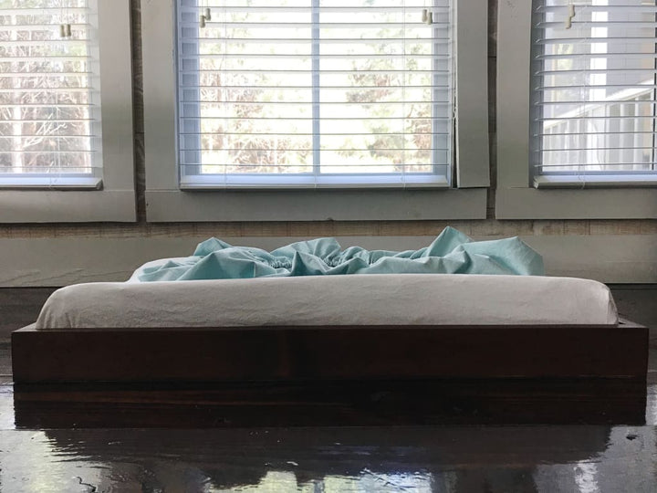 Mist Changing Pad Cover handmade heirloom nursery - High Cotton Textile