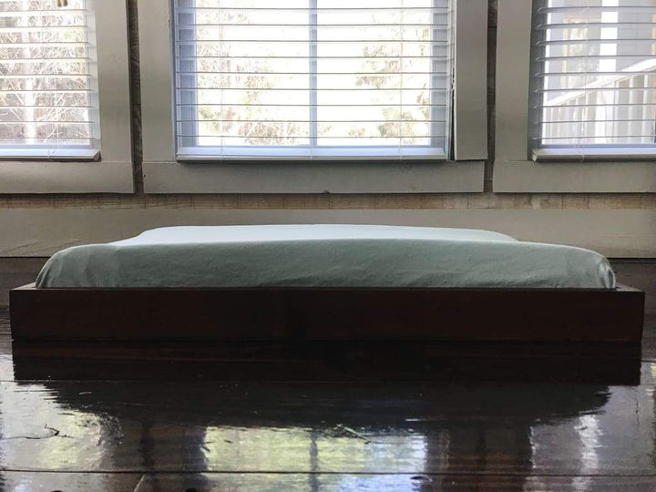 Mist Changing Pad Cover handmade heirloom nursery - High Cotton Textile