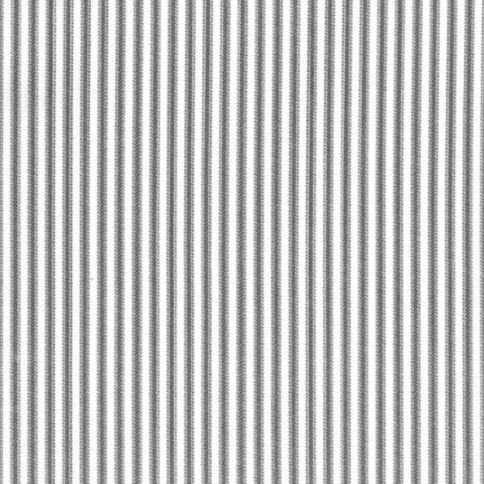Navy stripe ticking washed cotton fabric by the yard