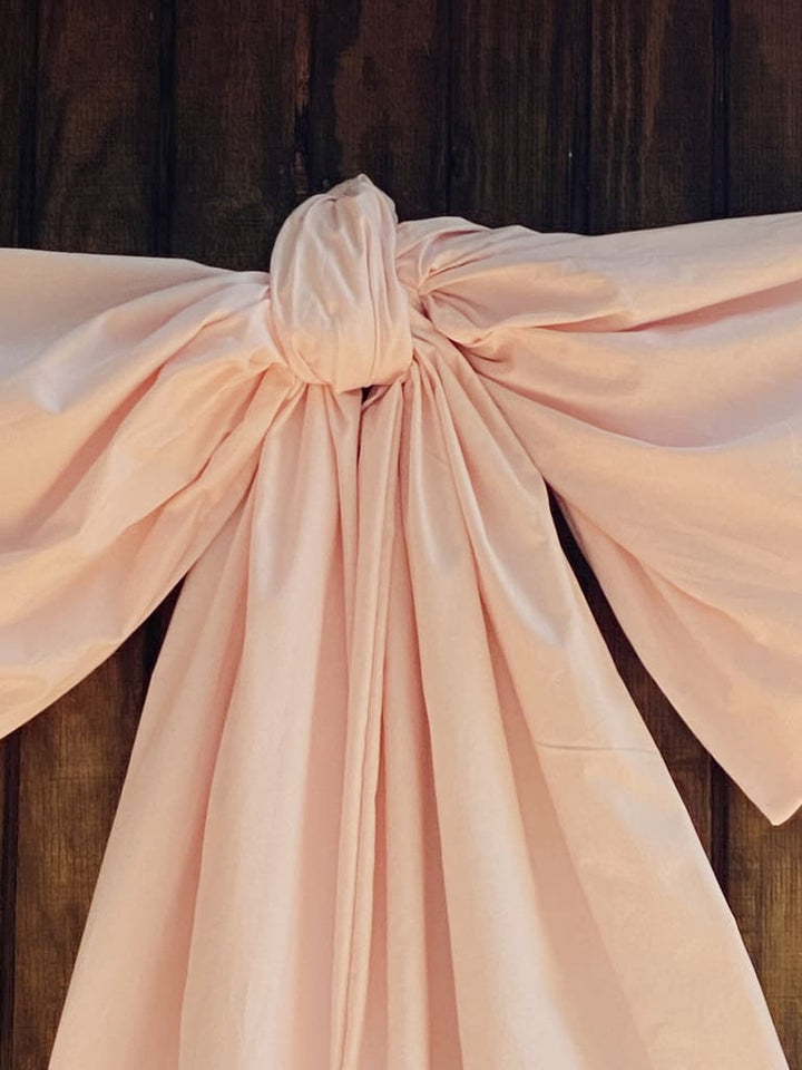 Oversized Nursery Bow handmade heirloom nursery - High Cotton Textile