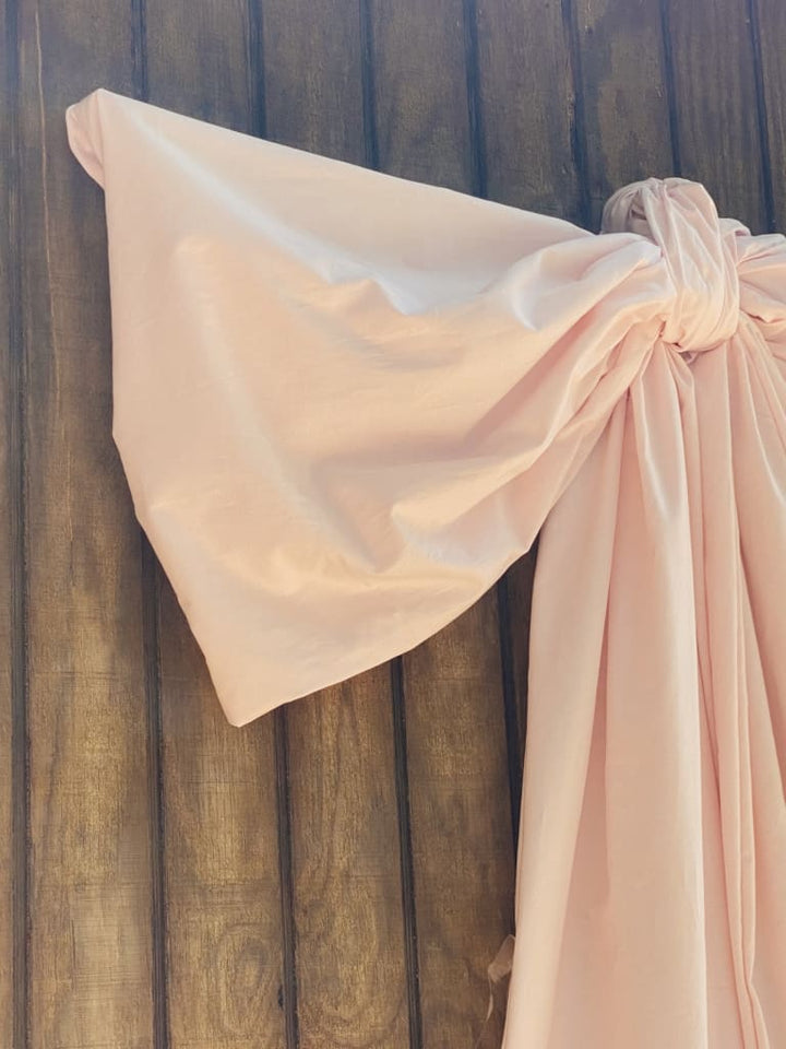 Oversized Nursery Bow handmade heirloom nursery - High Cotton Textile