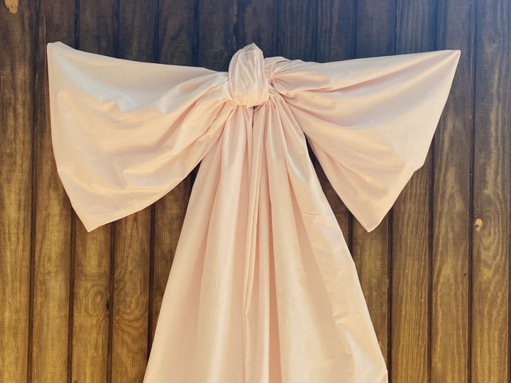 Oversized Nursery Bow handmade heirloom nursery - High Cotton Textile