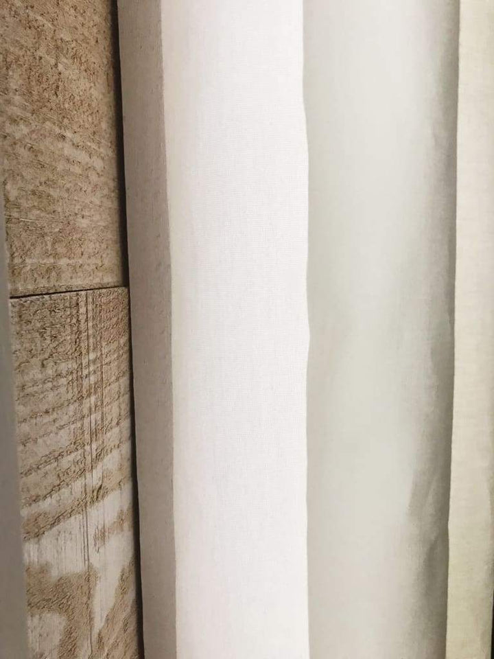 Porcelain Farmhouse Curtains handmade heirloom nursery - High Cotton Textile