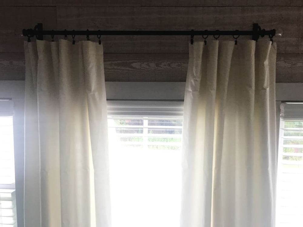Porcelain Farmhouse Curtains handmade heirloom nursery - High Cotton Textile