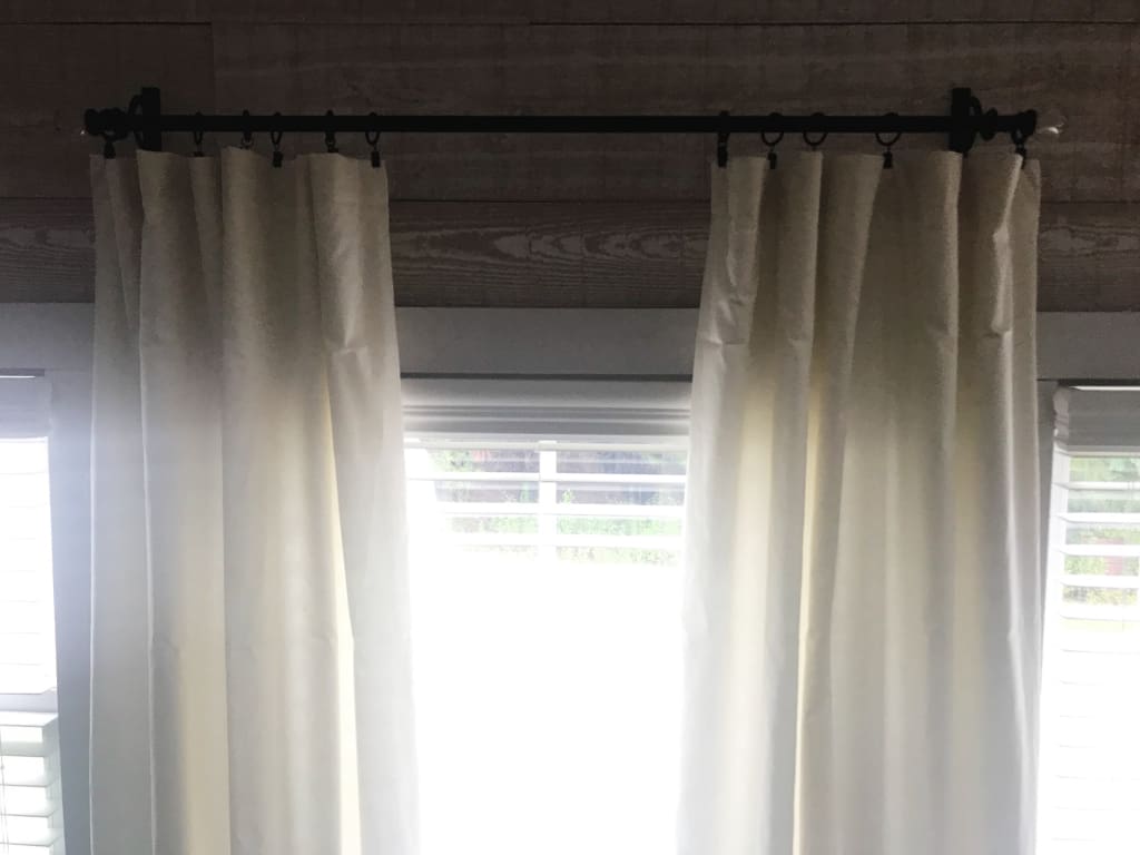 Porcelain Farmhouse Curtains handmade heirloom nursery - High Cotton Textile