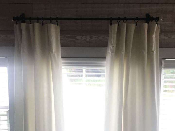 Porcelain Farmhouse Curtains handmade heirloom nursery - High Cotton Textile